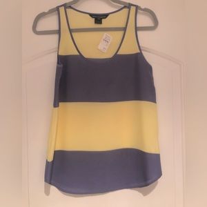 NWT French Connection Lightweight Striped Tank Top